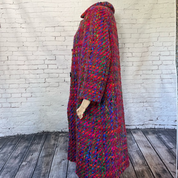 🎉HP🎉 RARE Vintage Amelia Gray Beverly Hills Knit Winter Jacket Coat EUC 1960s - Picture 7 of 16